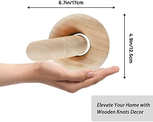 Handcrafted Wood Chain Decor for Home Decor