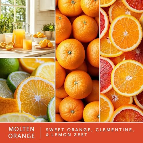 Scentsationals Wax Melts - Molten Orange 24 Cubes