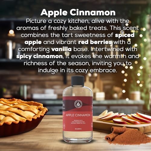Aroma Country Apple Cinnamon Diffuser Oil 85 Fl Oz