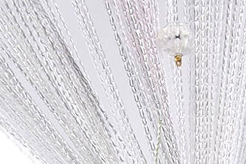 FUT String Tassel Crystal Beads Curtain Panel 1