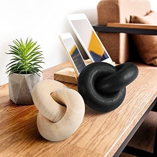 Handcrafted Wood Chain Decor for Home Decor
