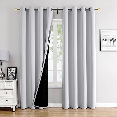 Vimayta Modern Window Curtain Rod 72-144 Inch Brushed Gold Ends