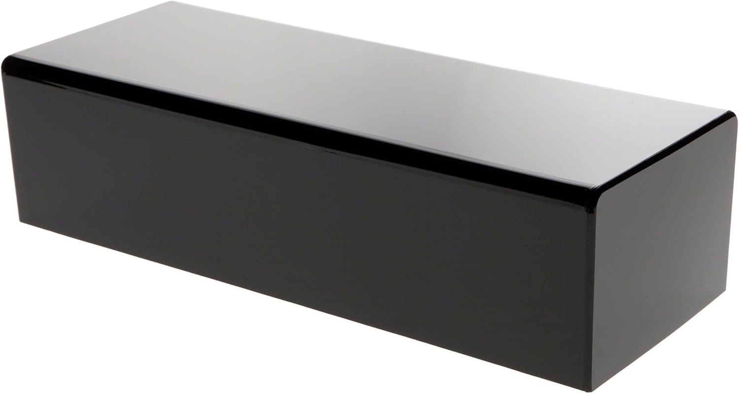 Plymor Black Acrylic Display Base 16x6x4