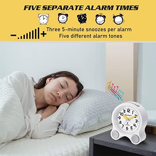 Hearkent Atomic Talking Clock with Snooze and Light