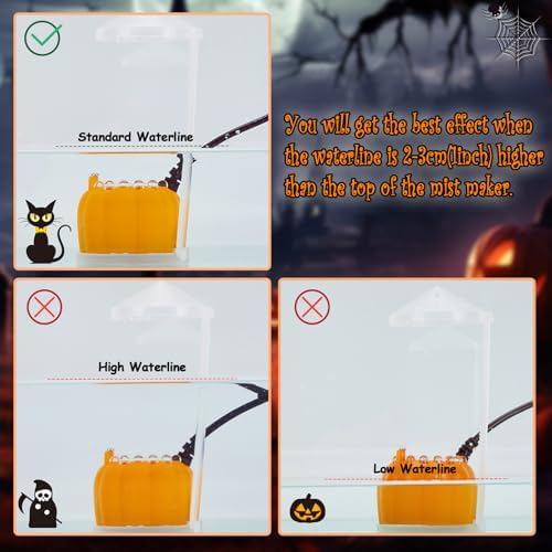 FITNATE Mist Maker with Splash Guard and LED Light