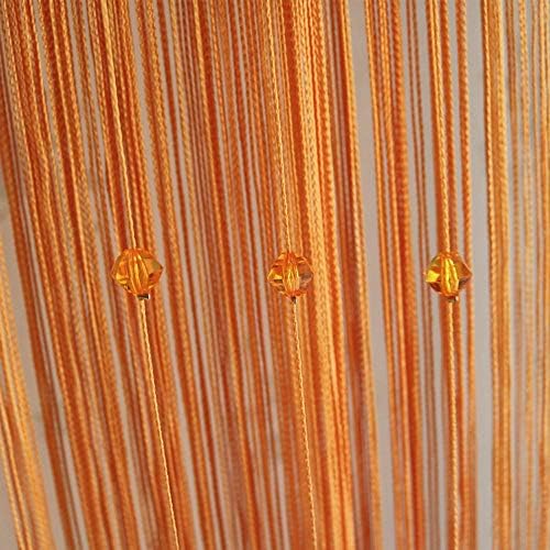 FUT String Tassel Crystal Beads Curtain Panel