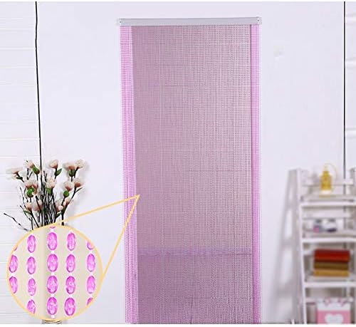 OKUOKA Decorative Bead Curtain with Crystal Imitation Bubbles