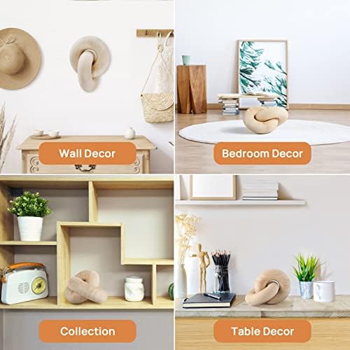Handcrafted Wood Chain Decor for Home Decor