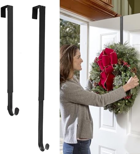 Haute Decor Adjustable Length Wreath Hanger - 20 Lb Capacity