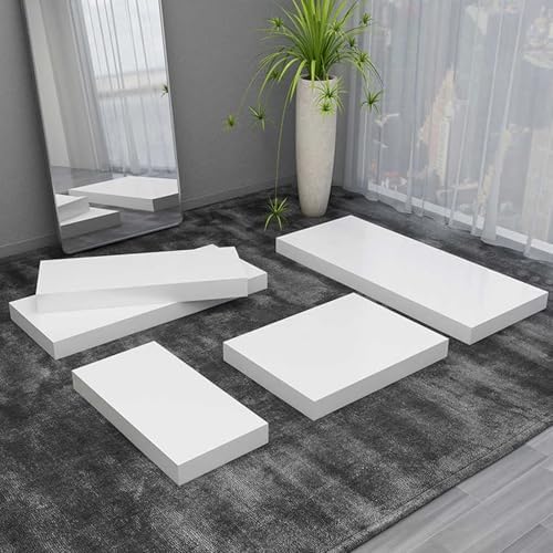 Sturdy Rectangular Display Pedestal Stand for Home and Store Use