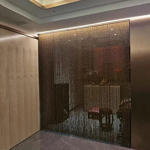 Natural Bamboo Beaded Curtain for Doorways and Decor