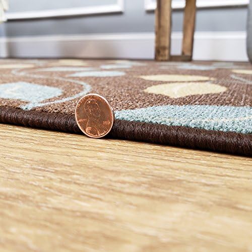 Maxy Home Custom Size Hallway Runner Rug - Choose Width x Length