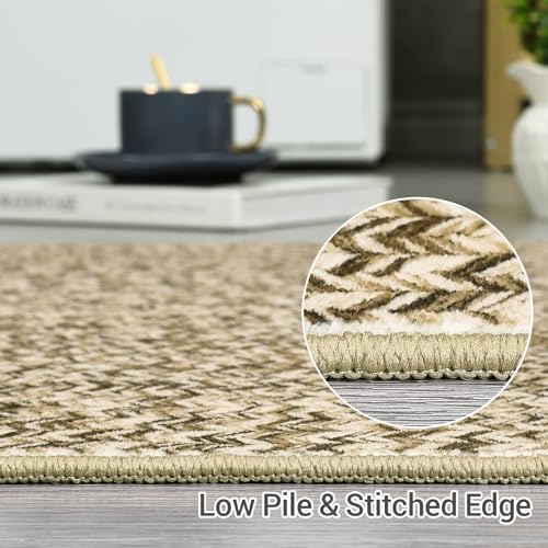 Runner Rug Print Braided Hallway Area Rug 2 x 6