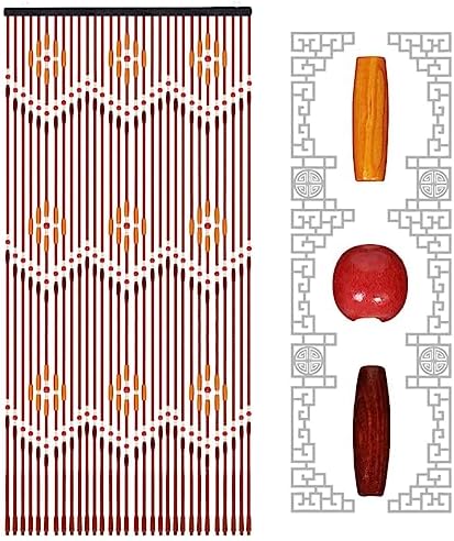 GVILTY 31 Bead Curtain Door Screen 354x86in