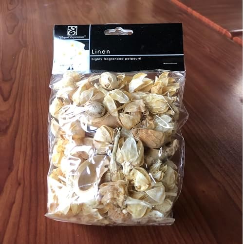 Hosley Set of 6 Lightly Scented Linen Potpourri 3 oz