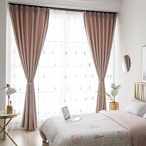 4pcs Strong Magnetic Curtain Holdbacks with Woven Design