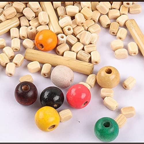 Natural Bamboo Door Beads Curtain Panel