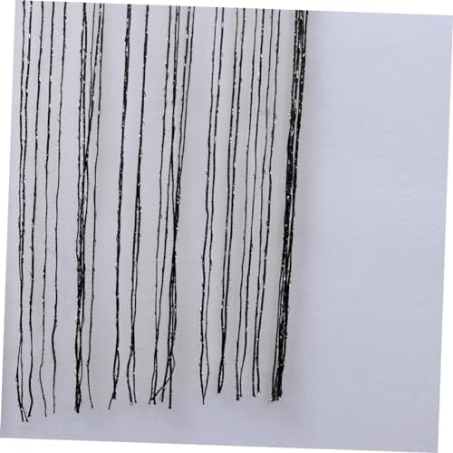 Glitter Tassel Window Curtain for Home Office Hotel