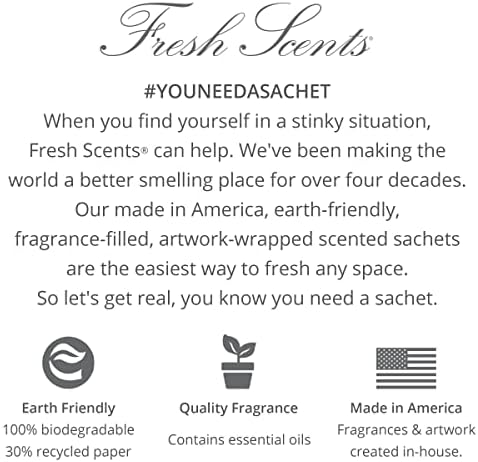 Greenleaf Classic Linen Scented Sachet 6 Pack