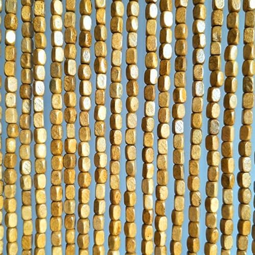 Jolan Bamboo Beaded Curtain Fly Screen Natural 35x79in