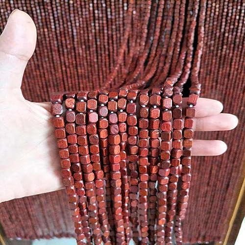 Wcxixo Natural Wooden Beaded Curtain Decorative Panel