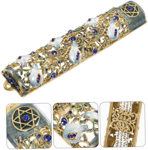 Wakauto Mezuzah Door Accent with Blessing Scripture