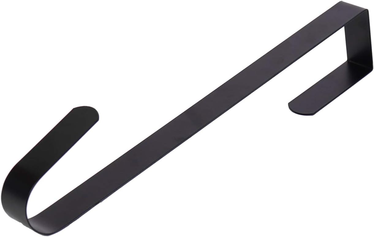 Sattiyrch 12 Inch Wreath Hanger Hook Black