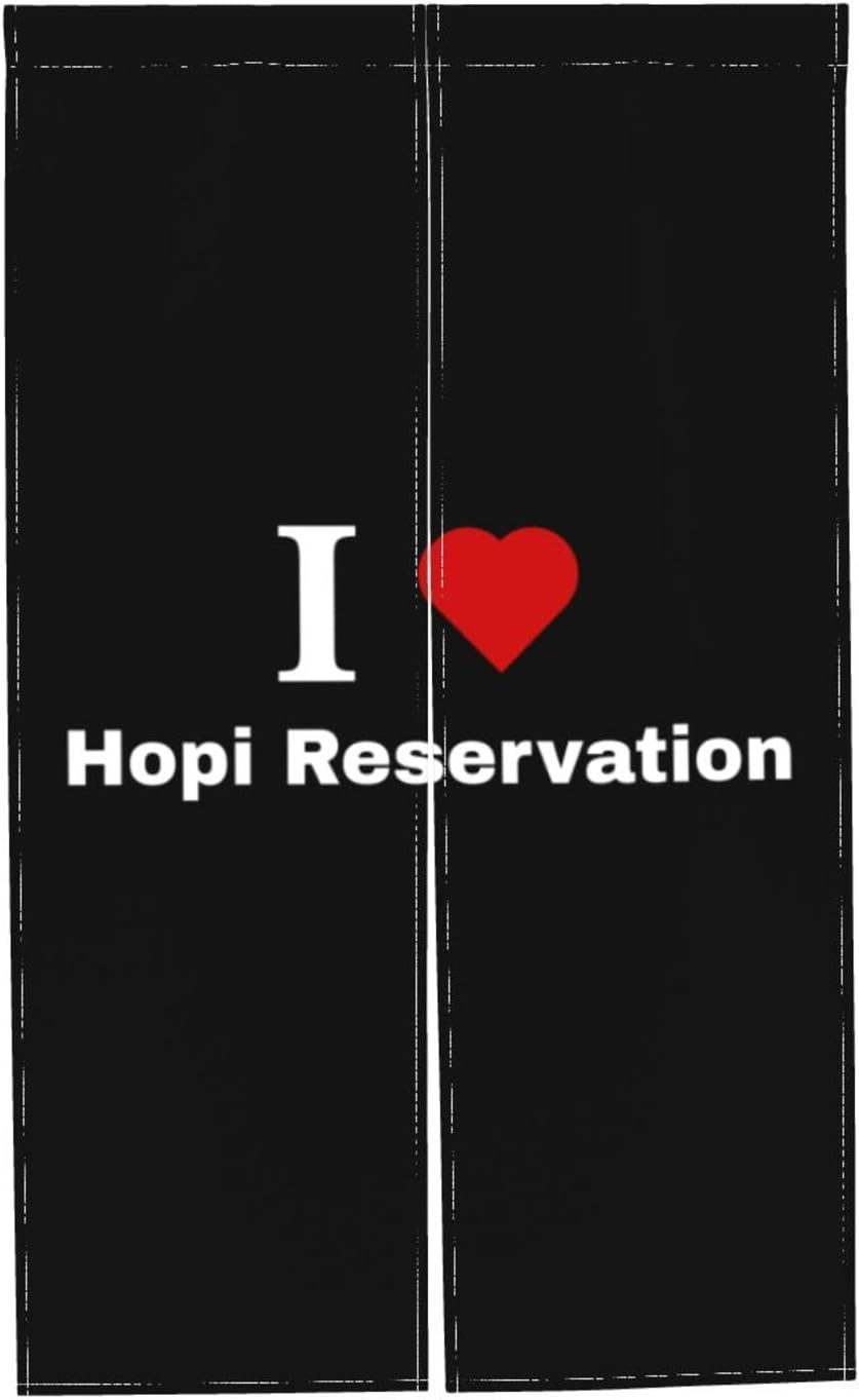 I Love Hopi Reservation Blackout Curtains for Doorway