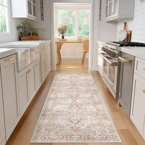 Jinchan Runner Rug 2x6 Washable Indoor Non-Slip Accent Carpet