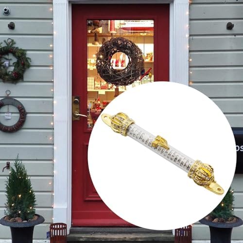 Yajuyi Mezuzah Scroll Case Decorative Door Ornament