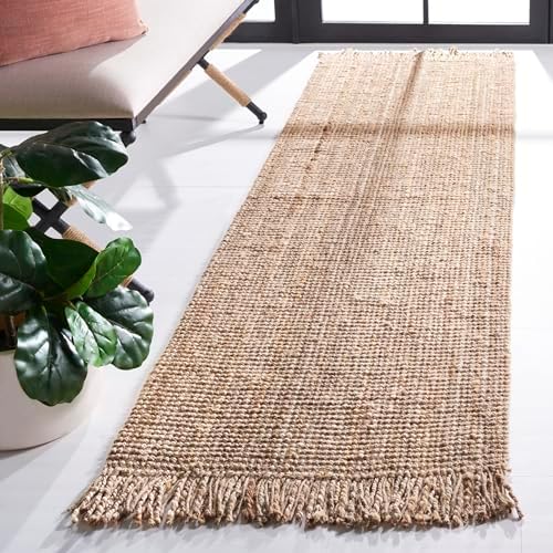 SAFAVIEH Natural Fiber Runner Rug 23 x 10 Handmade Woven Jute