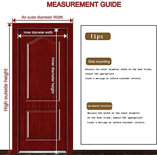 GIVROLDZ Natural Wood Bamboo Beaded Curtain