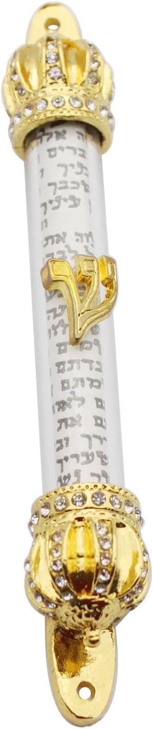 Yajuyi Mezuzah Scroll Case Decorative Door Ornament