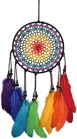 Tellpet Rainbow Dreamcatcher Home Decor