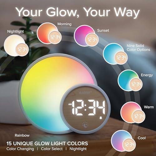 La Crosse Technology L Eclipse Light Assist Alarm Clock