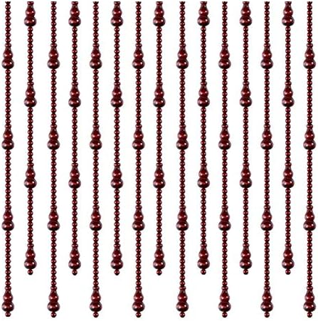 Beaded Curtain Natural Wooden Beads for Doorway Passage