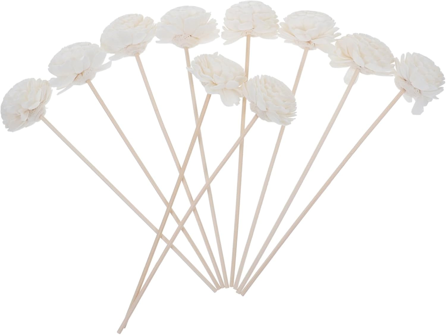 10pcs Floral Aromatherapy Diffuser Sticks for Home Decor