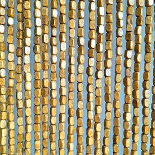 Natural Bamboo Beaded Curtain for Doorway and Living Room