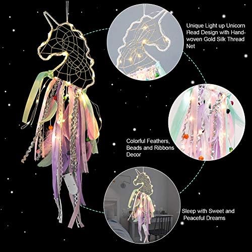 LOMOHOO Animal Dream Catcher with Light Up