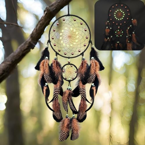 XEYOLHON Dream Catcher with Luminous Beads for Adults