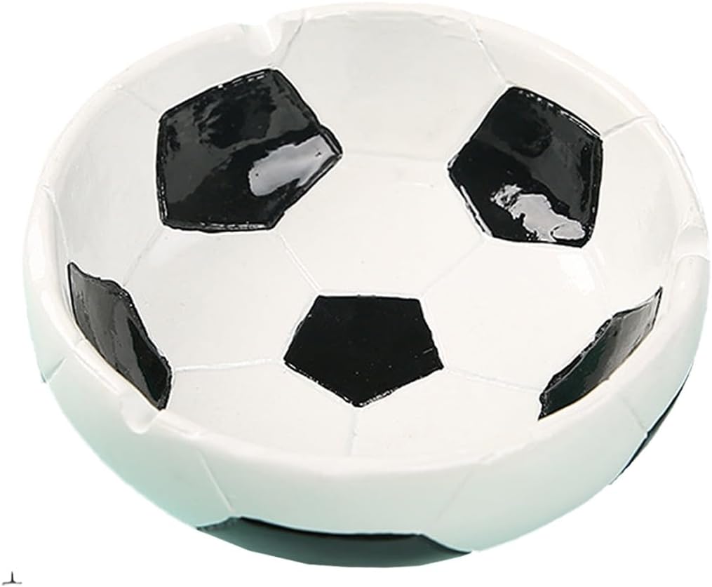 1PCS Soccer Resin Ashtray Creative Sports Decor