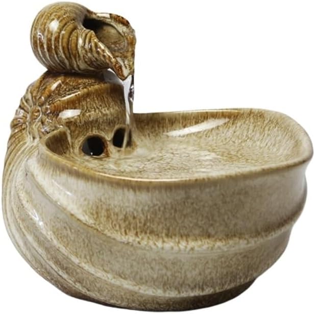 Tabletop Fountain Conch Decor for Relaxation and Meditation