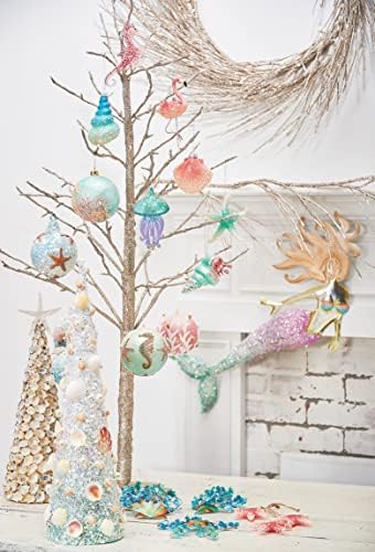 Gallerie II 5 Inch Premium Glass Jellyfish Ornament