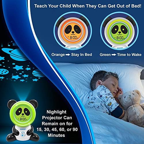 Sharp Ready to Wake Bear Sleep Trainer Alarm Clock