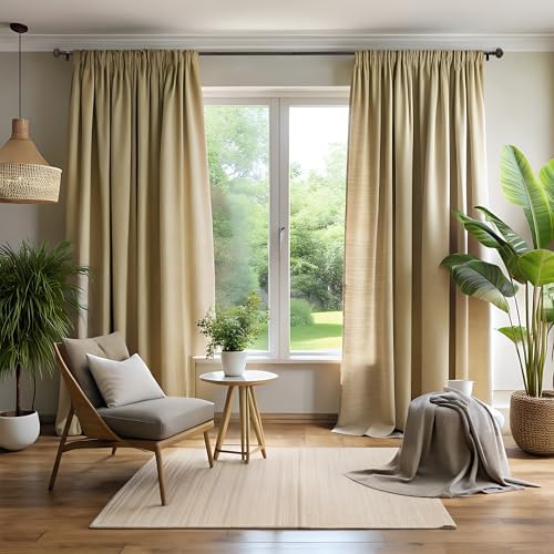 Bronze 1 Inch Adjustable Curtain Rods with Lantern Ends