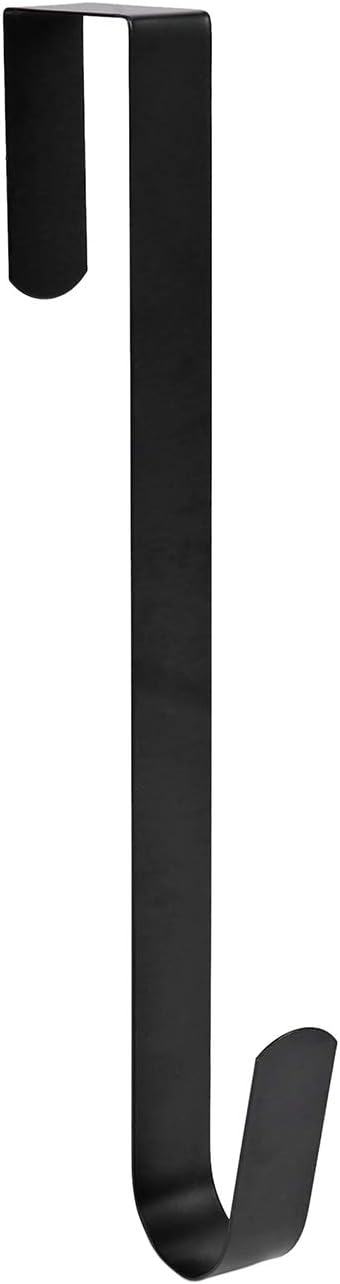 Sattiyrch 12 Inch Wreath Hanger Hook Black