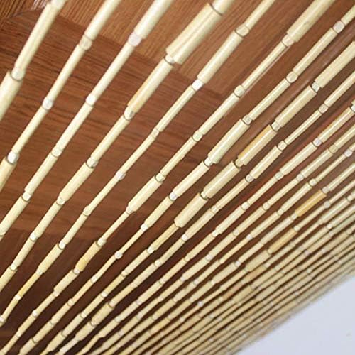 OKUOKA Bamboo Beaded Door Curtain with 31 Strands