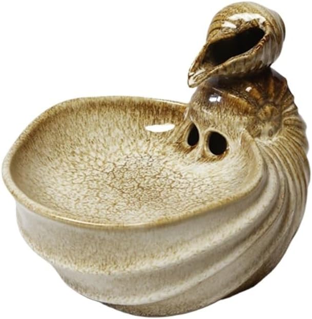 Tabletop Fountain Conch Decor for Relaxation and Meditation