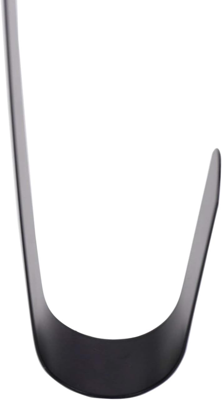 Sattiyrch 12 Inch Wreath Hanger Hook Black