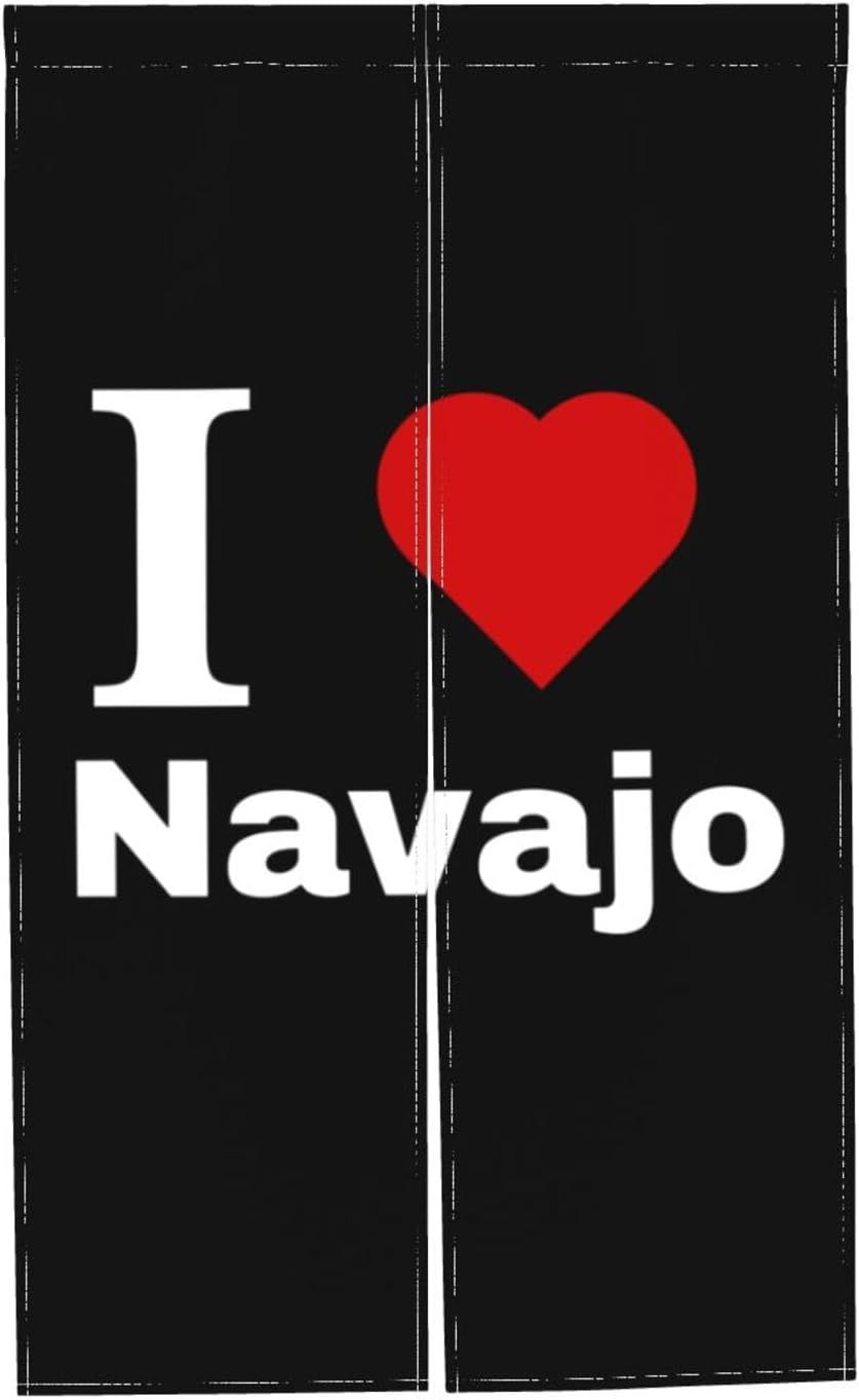 I Love Navajo Blackout Curtains for Doorways
